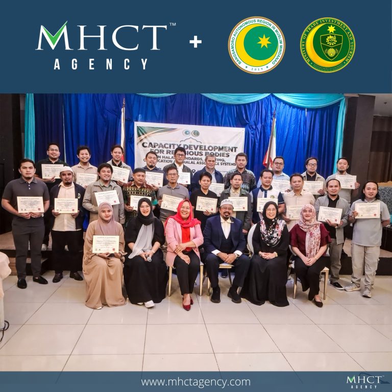 MHCT and MTIT–BARMM representatives and participants at the Halal capacity development programme in Cotabato City, 2026.